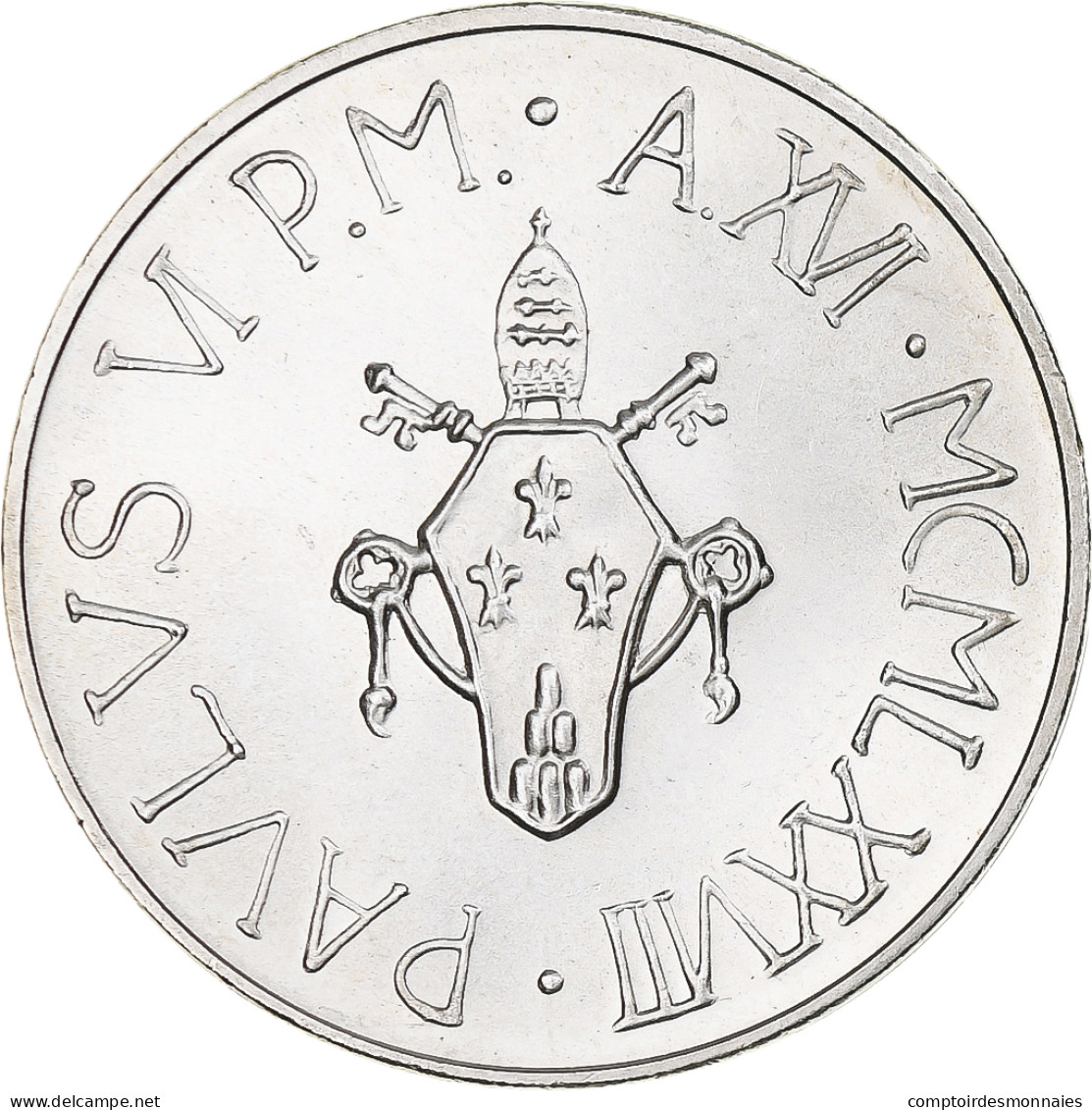 Vatican, Paul VI, 500 Lire, 1978 (Anno XVI), Rome, SPL, Argent, KM:139 - Vaticaanstad