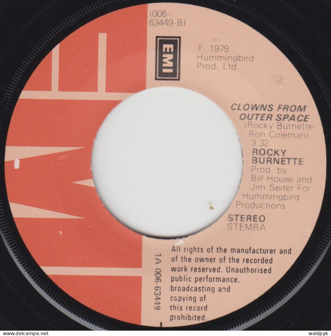 ROCKY BURNETTE - Tired Of Toein' The Line - Autres - Musique Anglaise