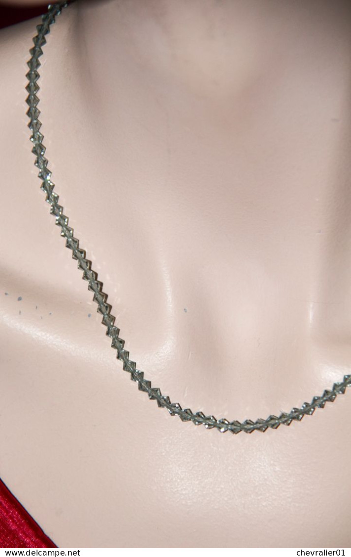 Bijoux-collier-41-perles De Cristal - Kettingen