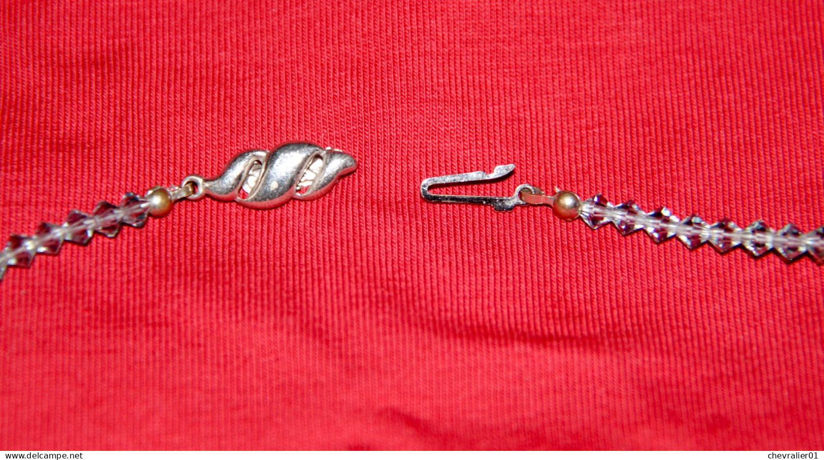 Bijoux-collier-41-perles De Cristal - Halsketten