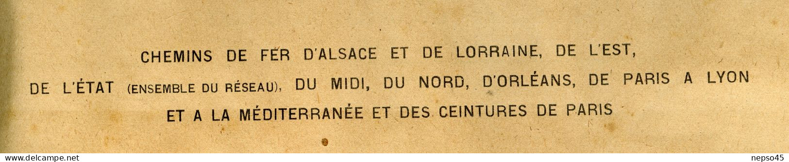 Instructions Générales.1926.Transport à Petite Vitesse.Chemins De Fer.Alsace-Lorraine.de L'Est.d'Etat.du Midi.du No - Chemin De Fer