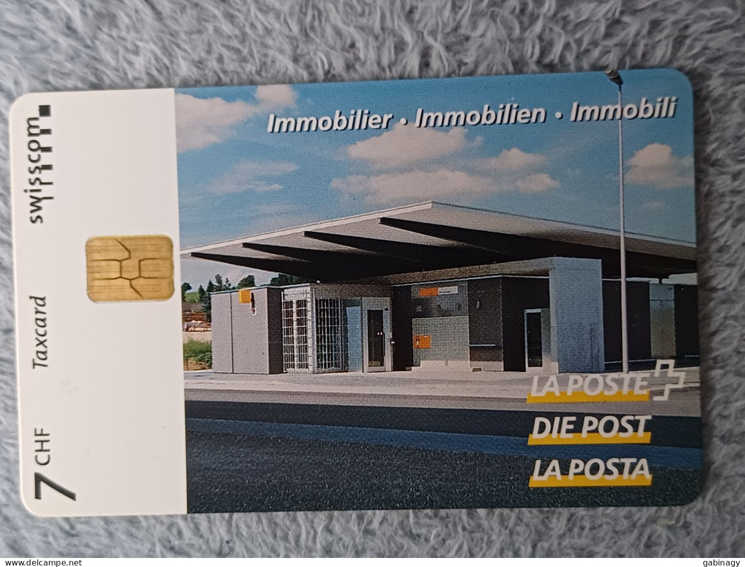 SWITZERLAND - V-098 - Die Schweizerische Post - Immobilien - 7.500EX. - Zwitserland