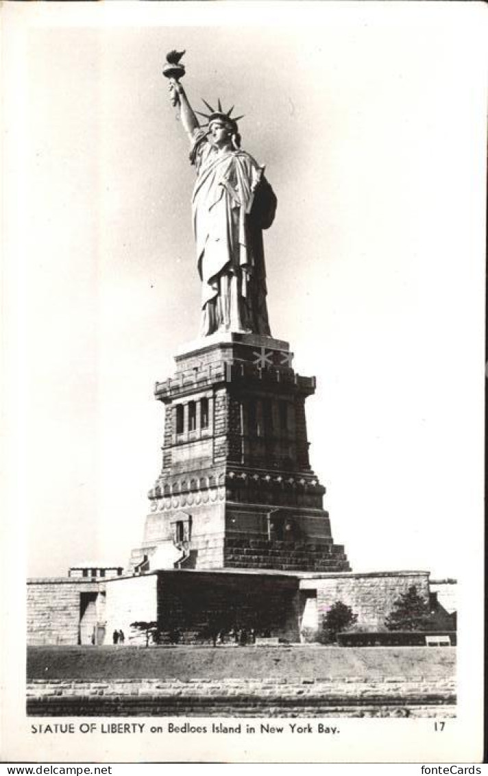 11724364 Statue_of_Liberty Bedloes Island New York Bay  - Other & Unclassified