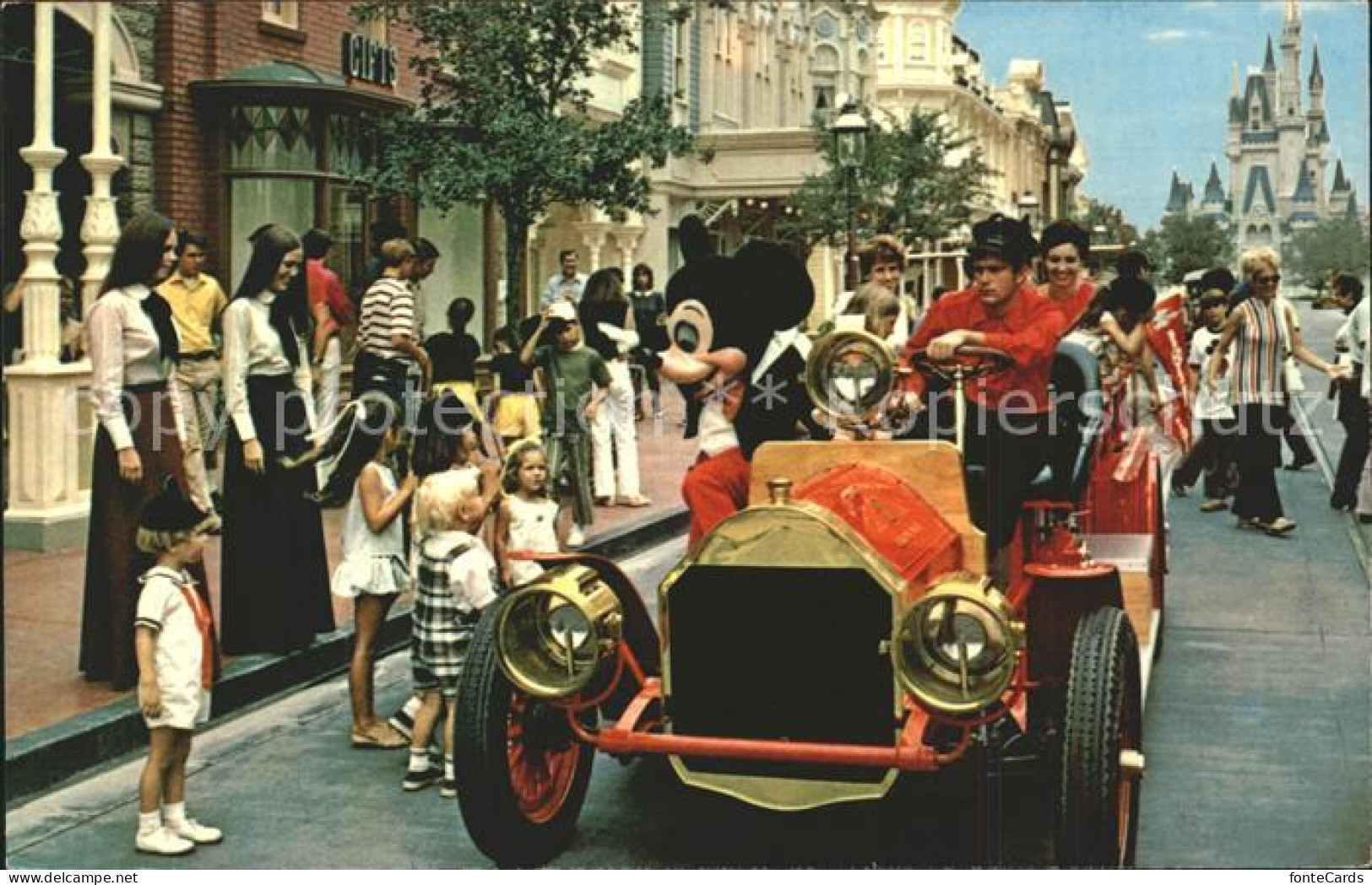 11724280 Disney_World Mickey Mouse Fire Engine  - Sonstige & Ohne Zuordnung