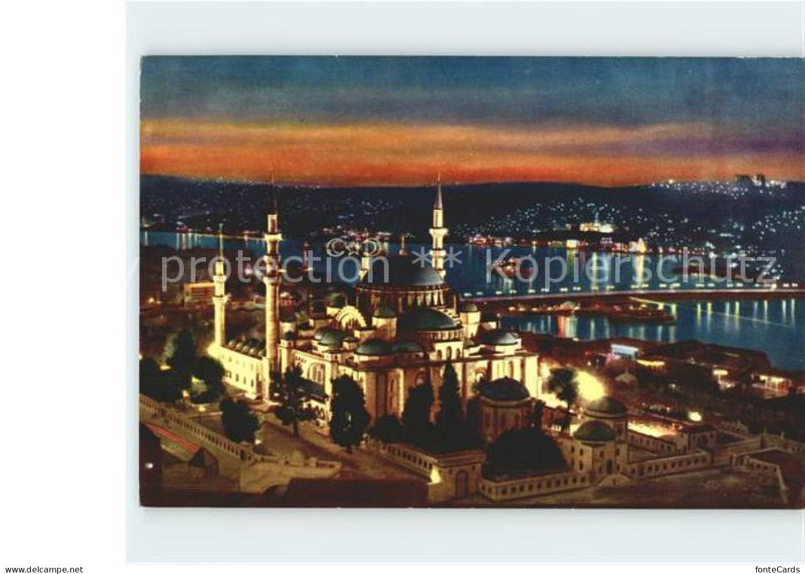 11720040 Istanbul Constantinopel Sueleymaniye Moschee Goldenes Horn Atatuerk Bru - Türkei