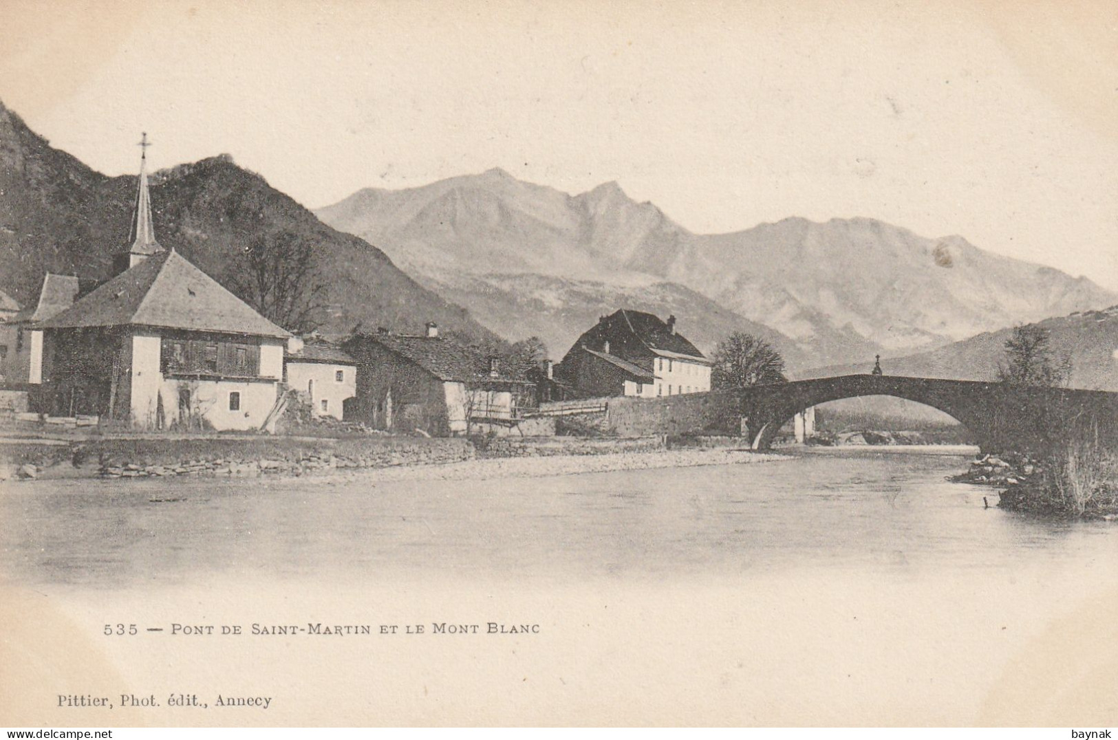 FR3081  --   PONT DE SAINT MARTIN   ET LE MONT BLANC - Altri & Non Classificati