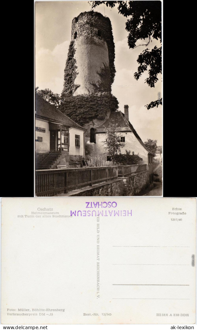 Oschatz Heimatmuseum Mit Turm Der Alten Stadtmauer 1960  - Oschatz