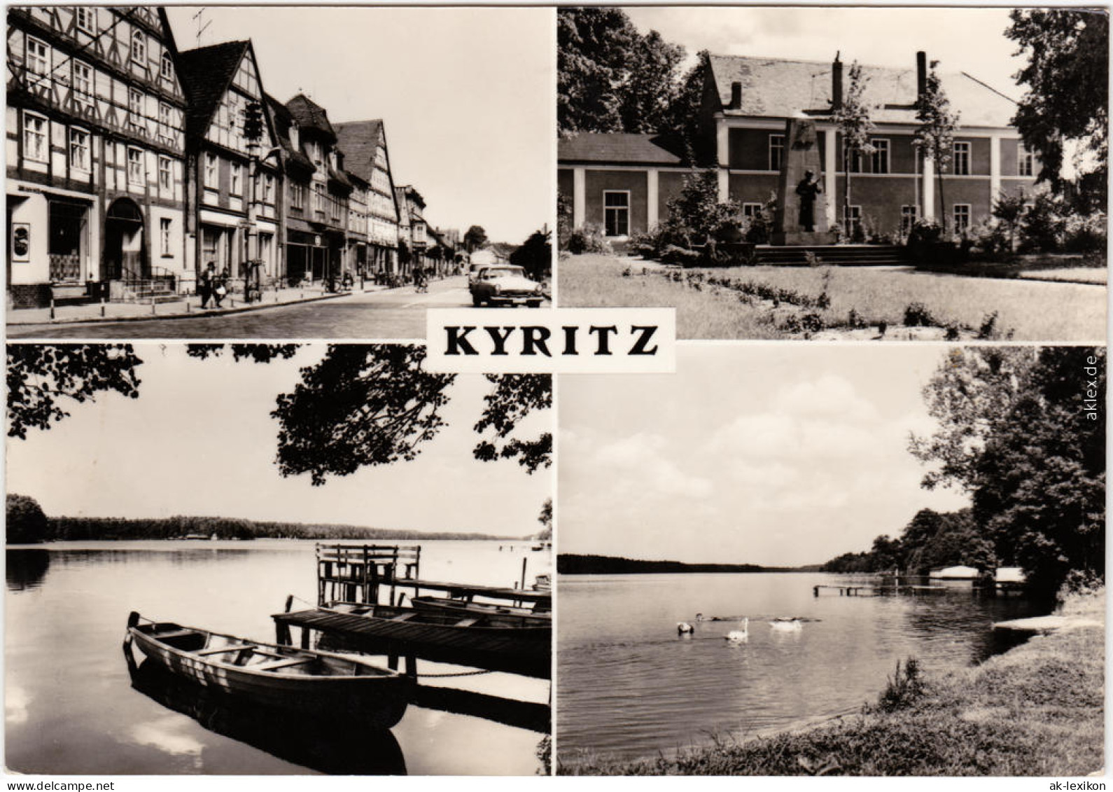 Foto Ansichtskarte  Kyritz See Ansichten, Straße 1973 - Kyritz