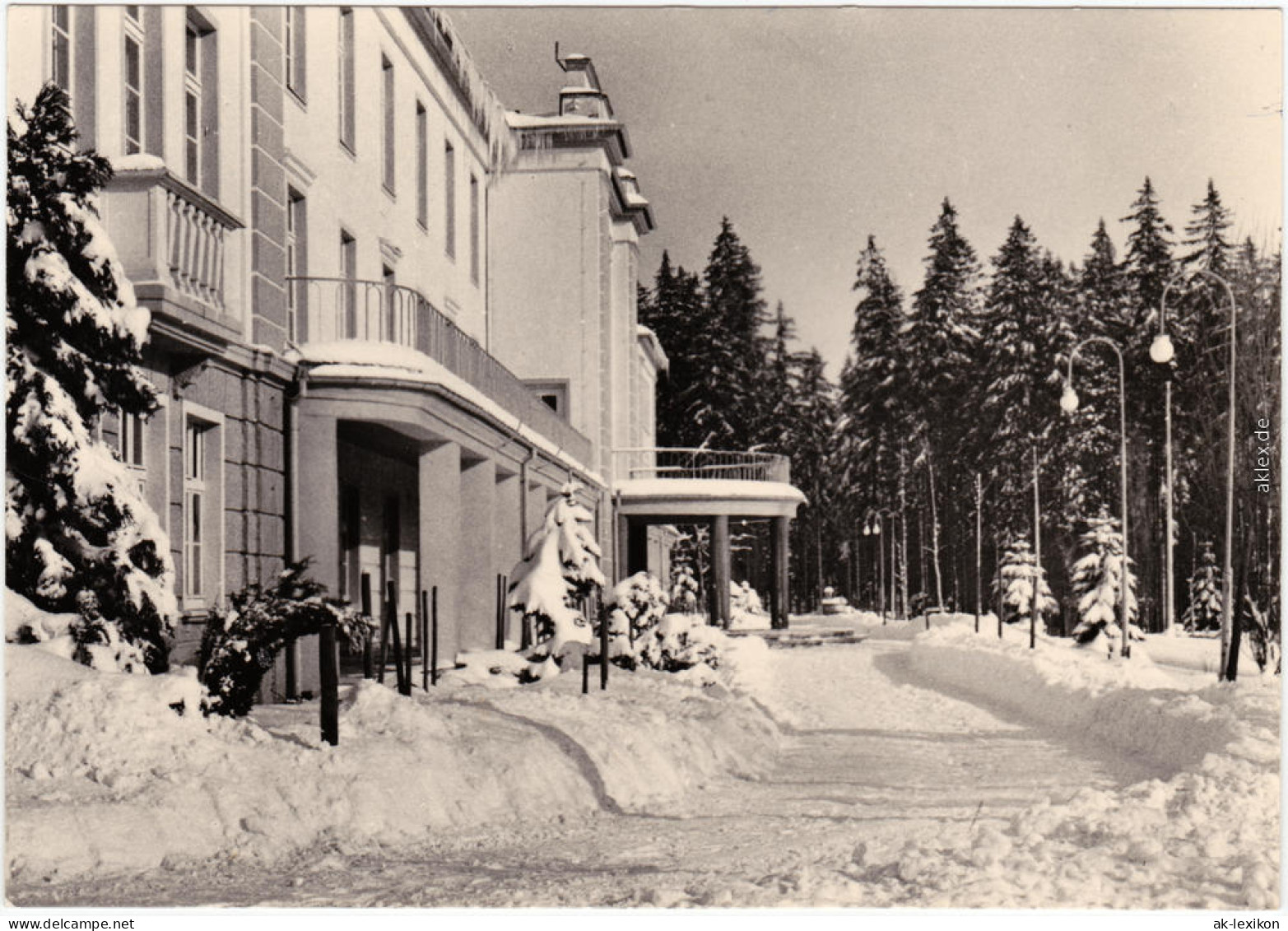 Antonshöhe Breitenbrunn (Erzgebirge) Sanatorium Für Natürliche Heilweise 1968 - Breitenbrunn