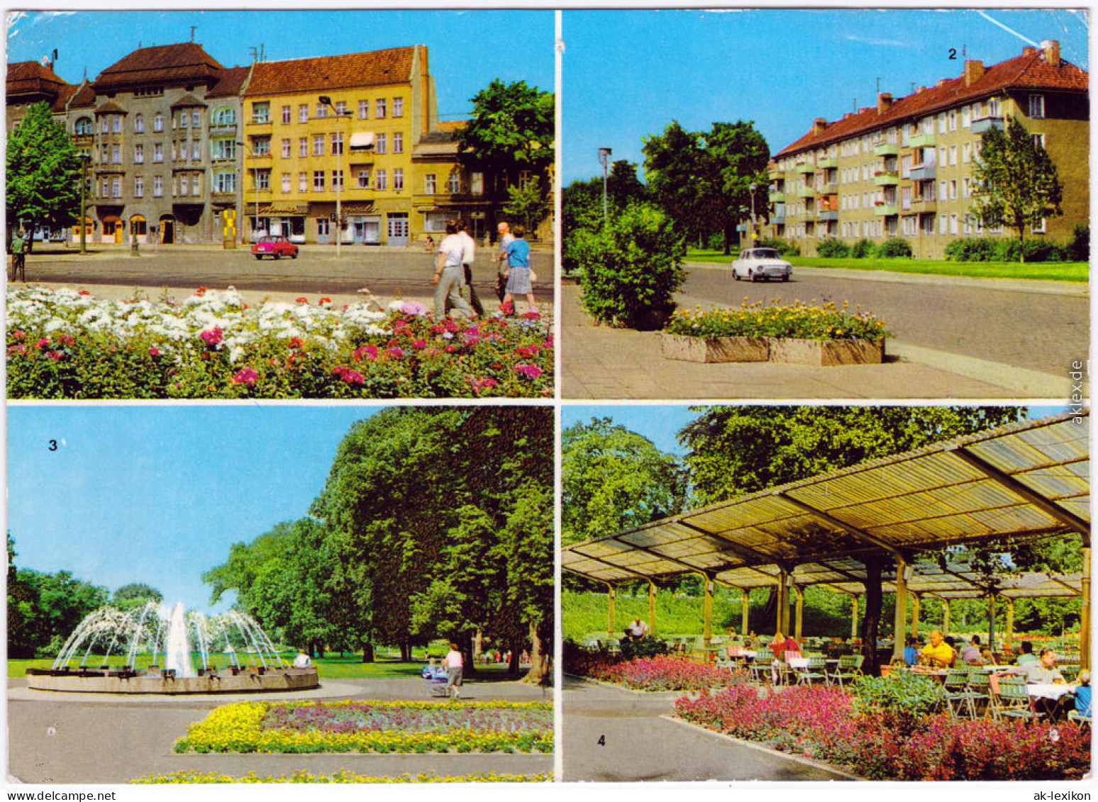 Pankow Berlin 4 Bild: Johannes R. Becher Straße, Ossietzy Straße 1978 - Pankow