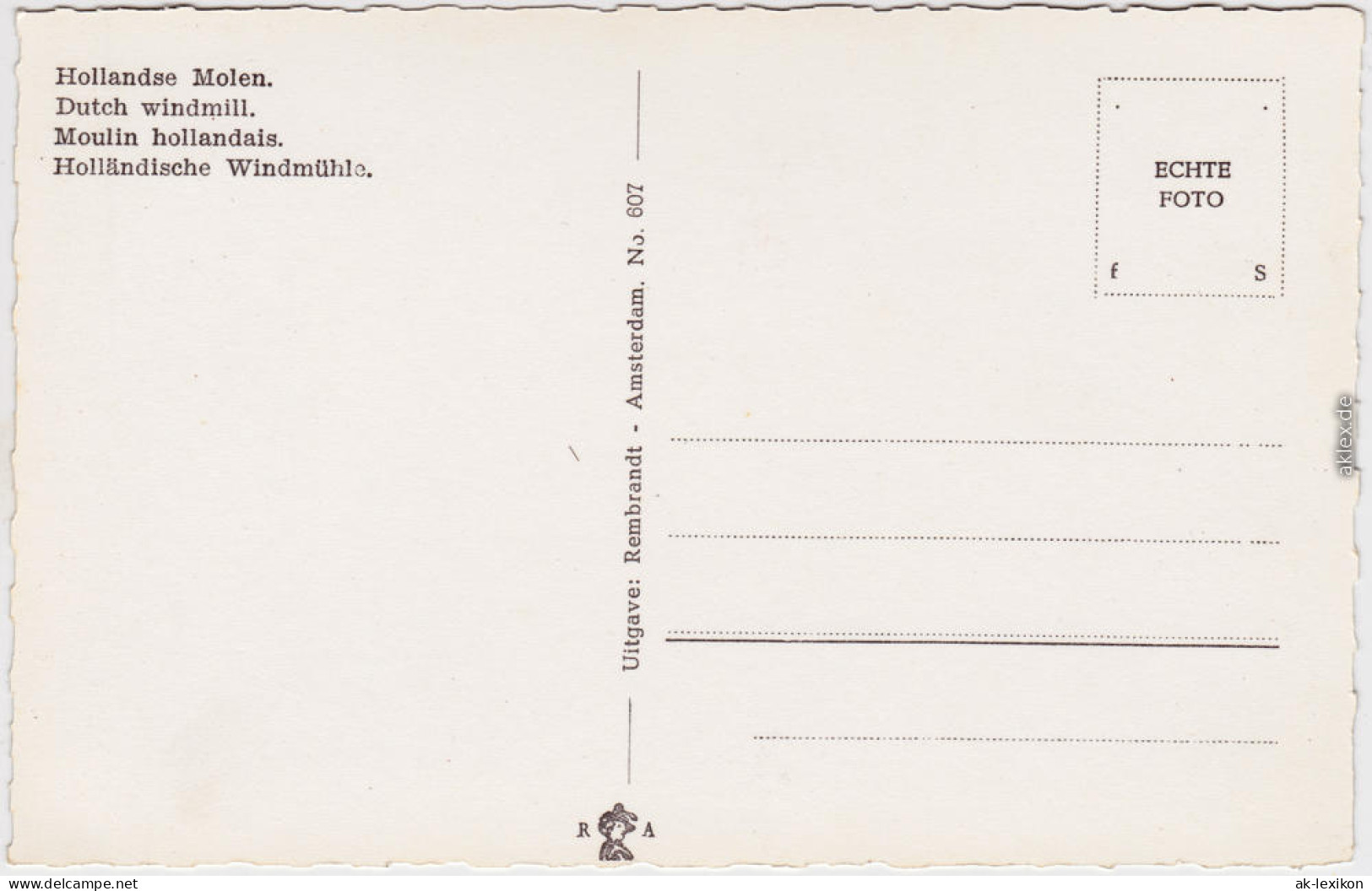Postkaart Wijk Bij Duurstede Holländische Windmühle 1965  - Otros & Sin Clasificación