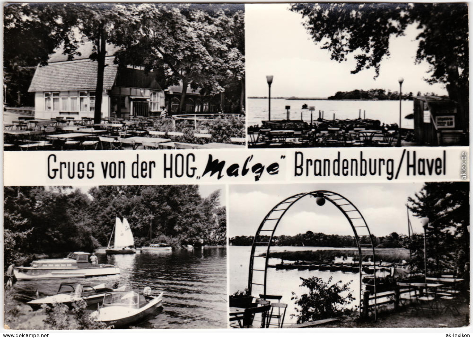 Foto Ansichtskarte  Brandenburg An Der Havel HOG Malge 1970 - Brandenburg