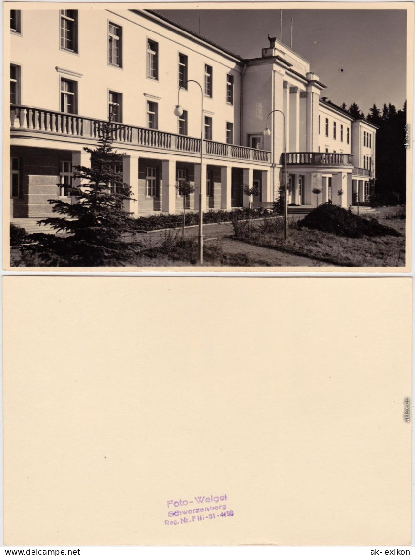 Antonshöhe Breitenbrunn (Erzgebirge) Kneipp-Sanatorium 1955 - Breitenbrunn