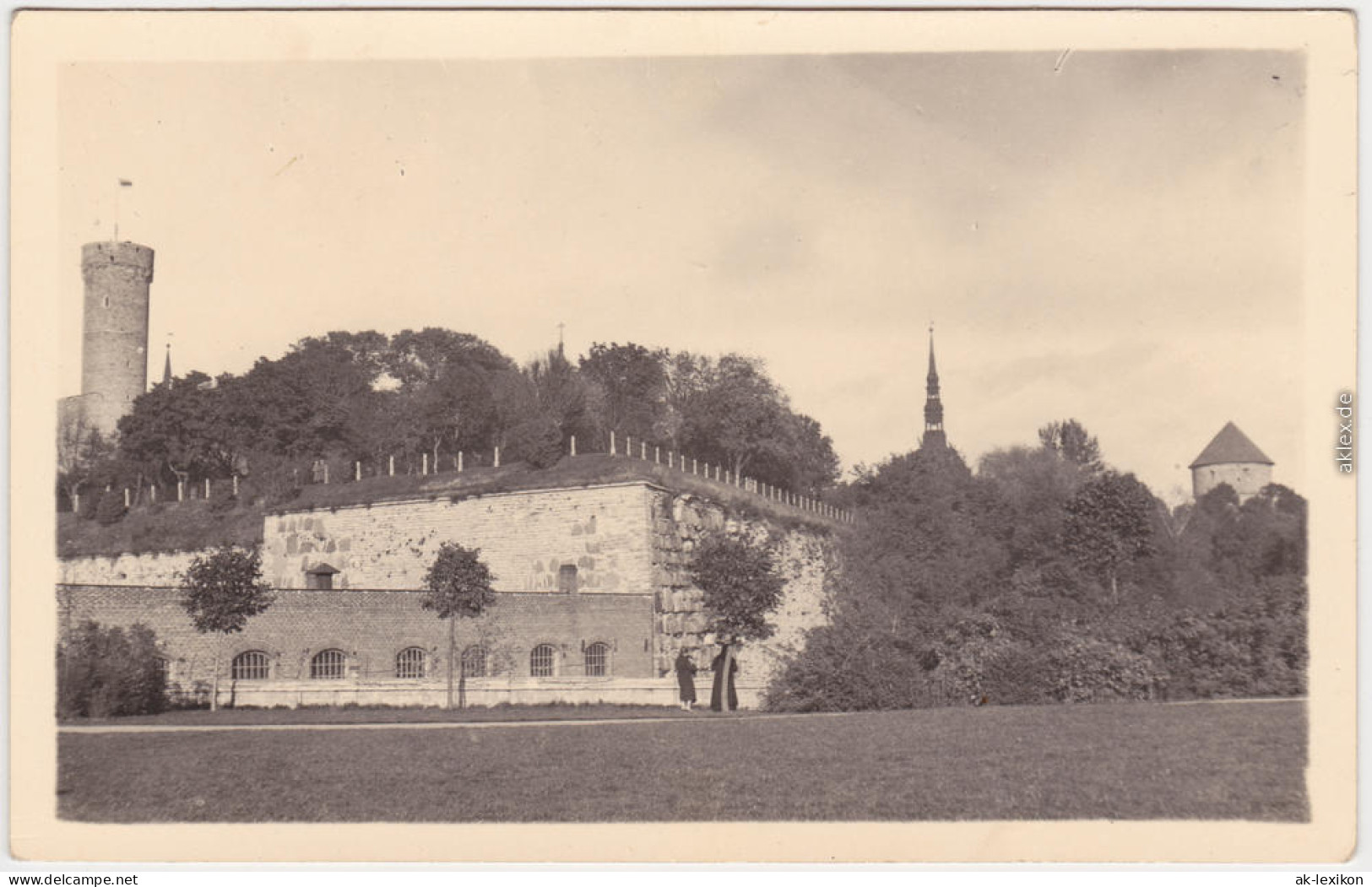 Reval Tallinn (Ревель) Burgwall -Altstadt Fotokarte Eesti Estonia 1929 - Estland