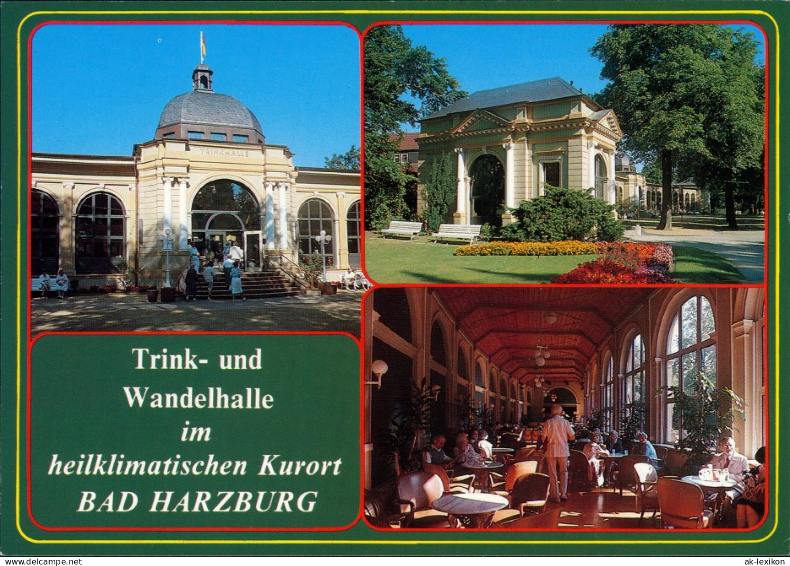 Ansichtskarte Bad Harzburg Trink- Und Wandelhalle 1990 - Bad Harzburg