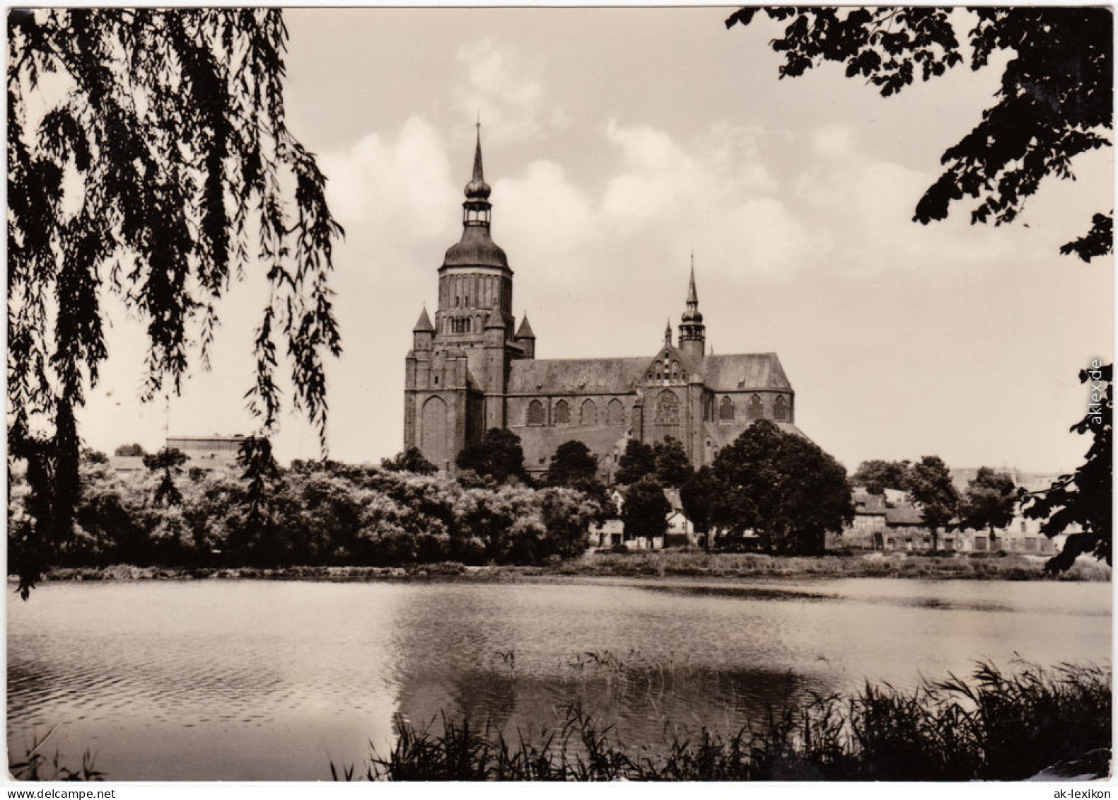 Stralsund Am Frankenteich, Kirche Foto Ansichtskarte 1965 - Stralsund