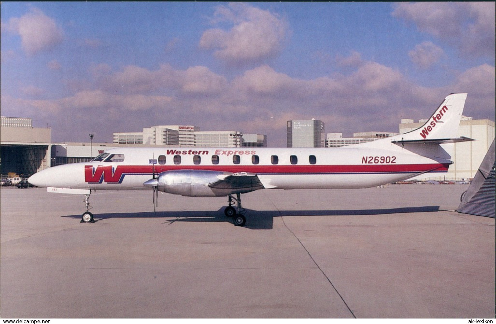 Westwood-Los Angeles Los Angeles Flugzeug Western Express N26902 Flughafen 1987 - Autres & Non Classés