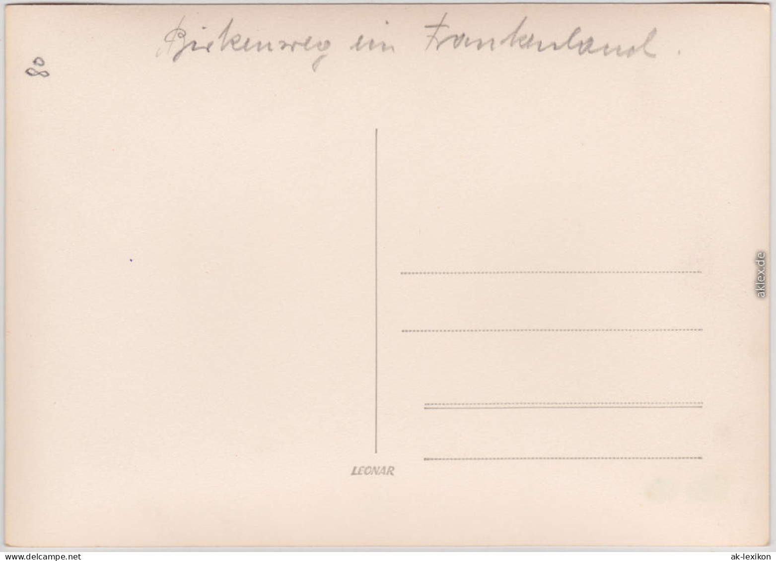 Nördlingen Birkenweg Im Frankenland Nördlingen Und Dinkelsbühl 1954 Privatfoto - Nördlingen