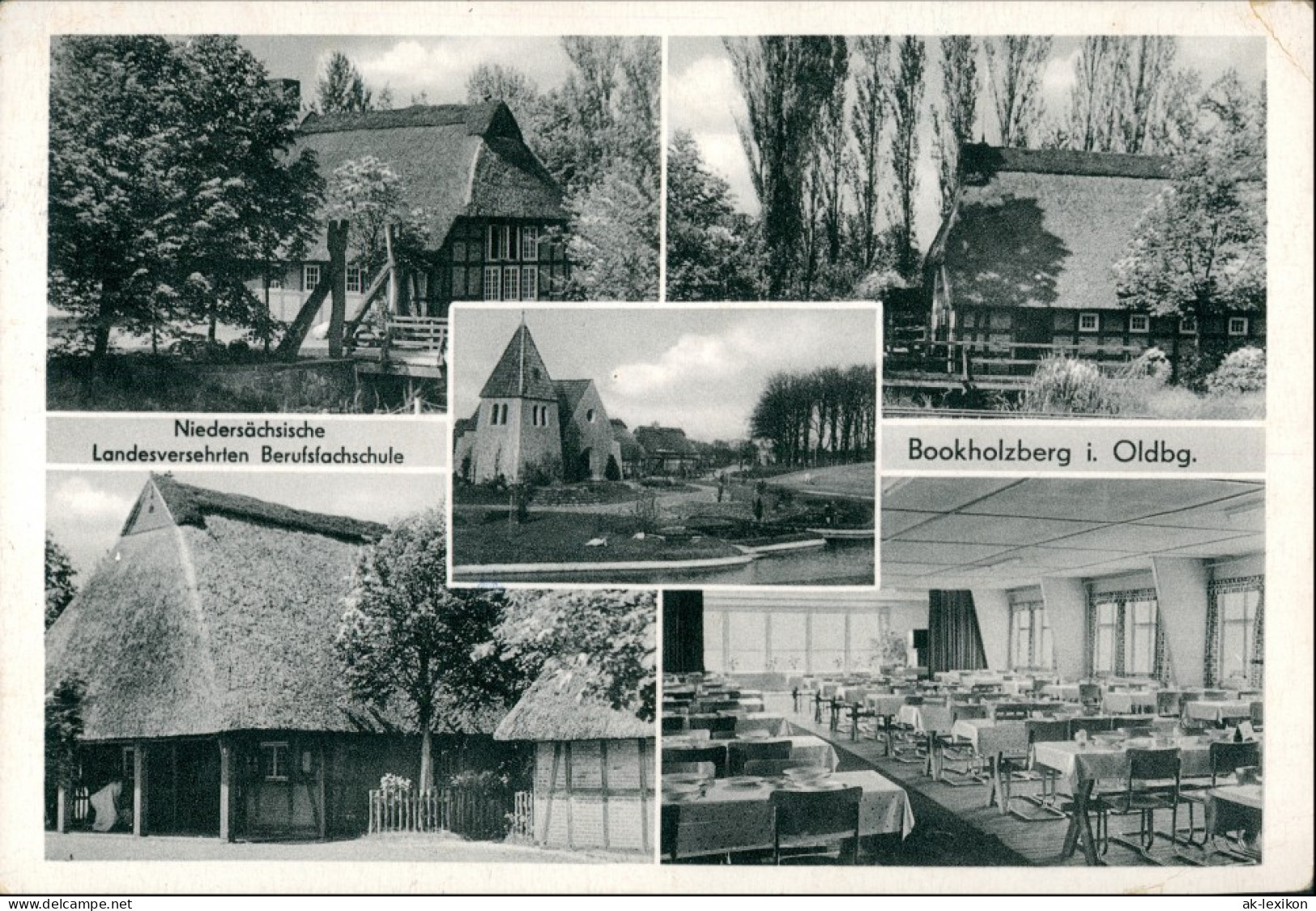 Bookholzberg-Ganderkesee 4 B Landesversehrten Berufsschule Innen U. Außen 1957 - Ganderkesee