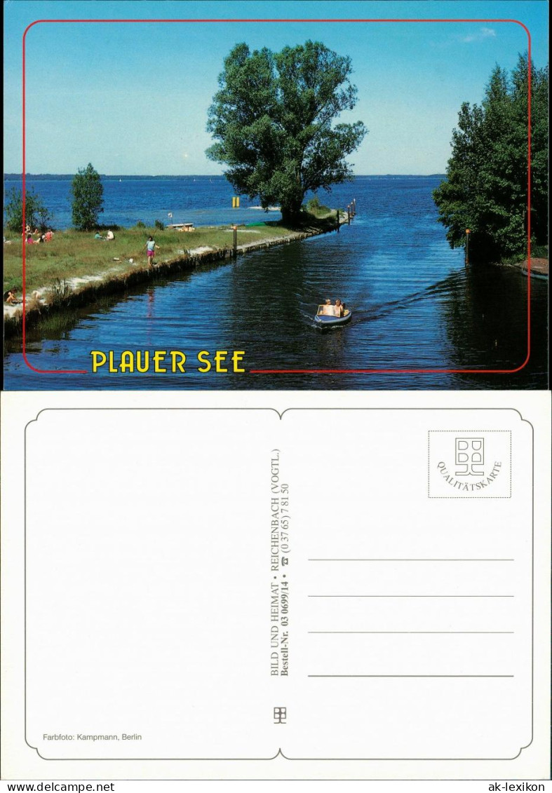 Ansichtskarte Plau (am See) Plauer See 1995 - Plau