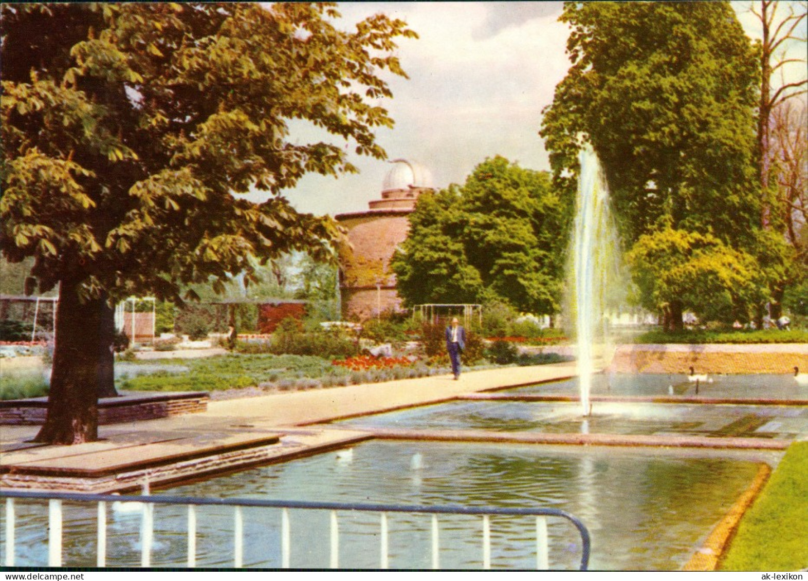 Erfurt Internationale Gartenbauausstellung: Wasserspiel & Volkssternwarte 1970 - Erfurt