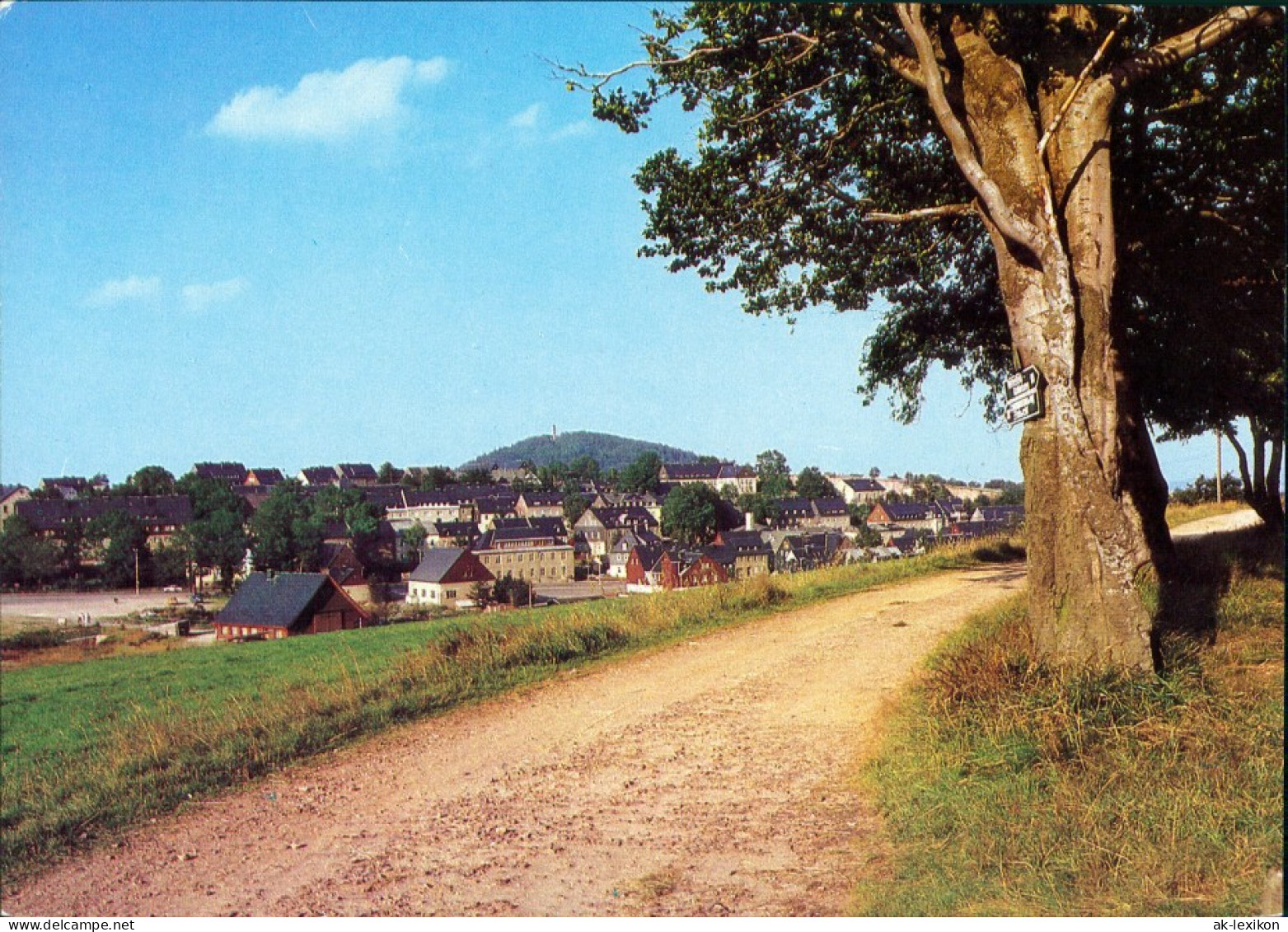 Ansichtskarte Altenberg (Erzgebirge) Panorama-Ansicht, Geisingberg 1985 - Geising