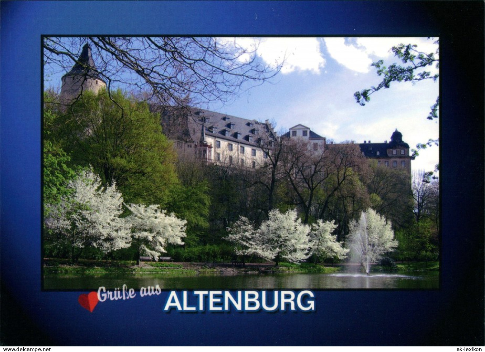 Ansichtskarte Altenburg Schloß 1995 - Altenburg