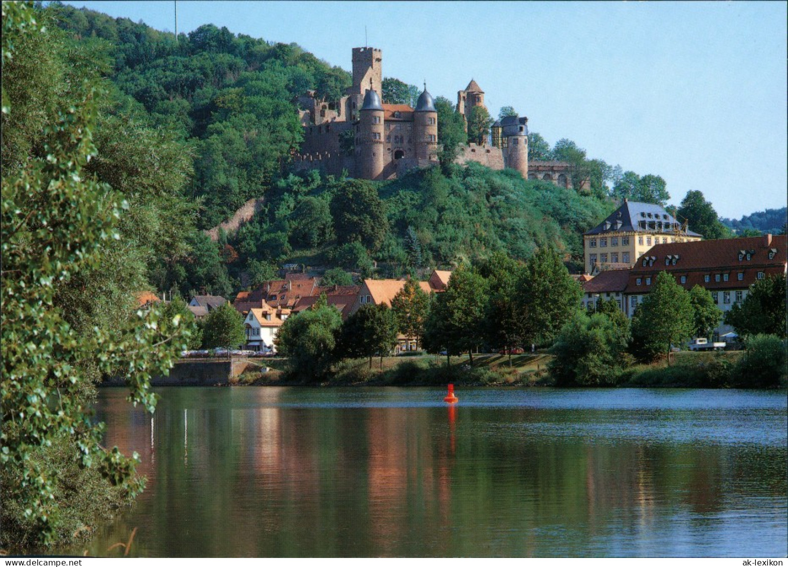 Ansichtskarte Wertheim Mainansicht Mit Häusern Und Burg 2000 - Wertheim