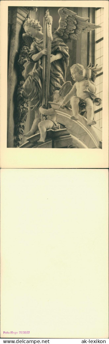 Ansichtskarte  Engel Engels Gruppe In Kirche, Foto-Hege 1925 - Autres & Non Classés