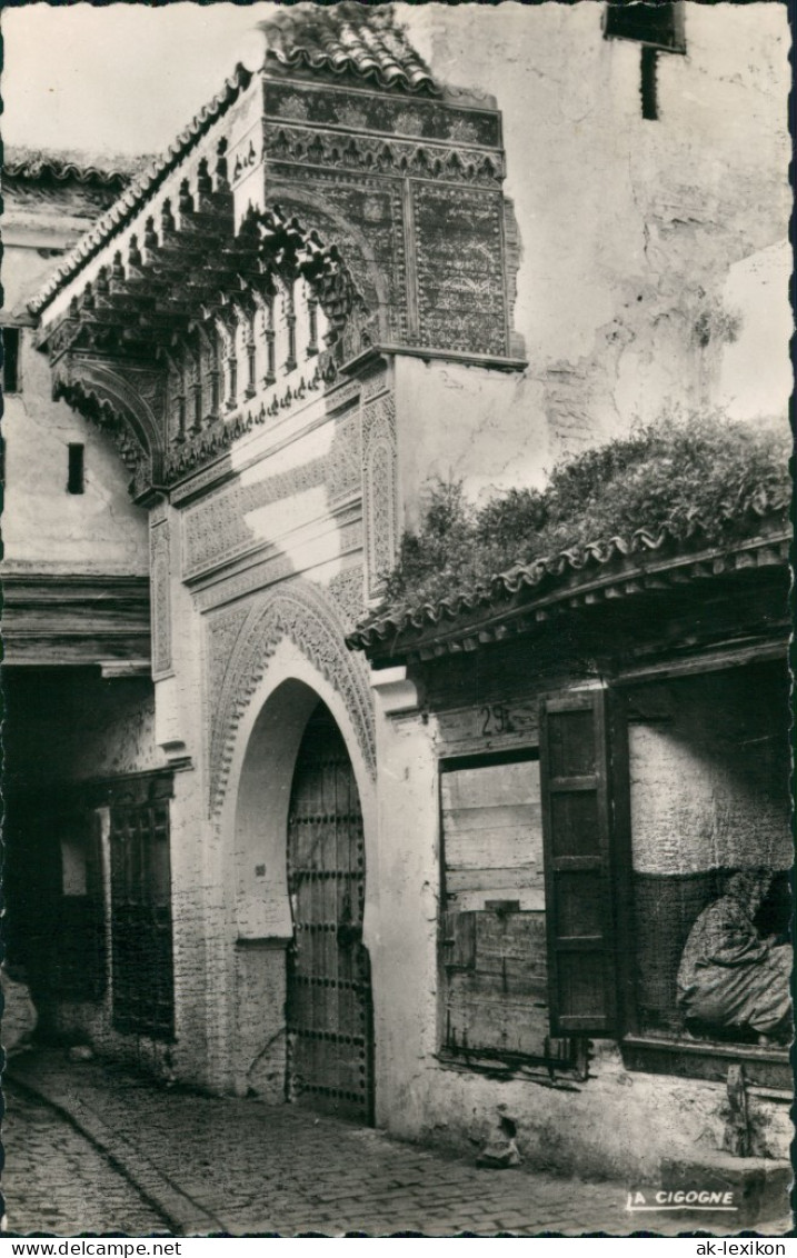 Meknès ‏مكناس‎ Portes De La Grande Mosquée Moschee, Mosquee Building 1950 - Meknes