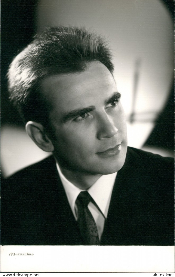Maruschka Mann Porträt-Foto Fotokunst Vermutlich Schauspieler 1950 Privatfoto - Bekende Personen