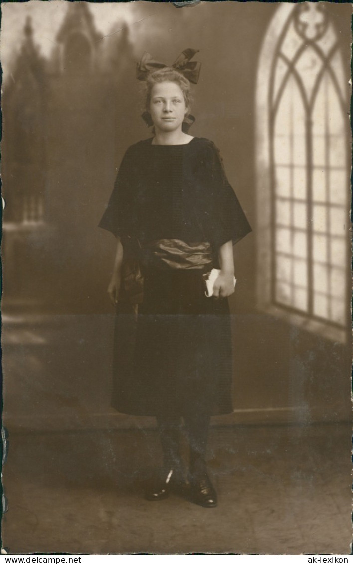 Frauen Porträt Foto Photographie "Germania" (Velbert Rheinland) 1920 Privatfoto - Personen