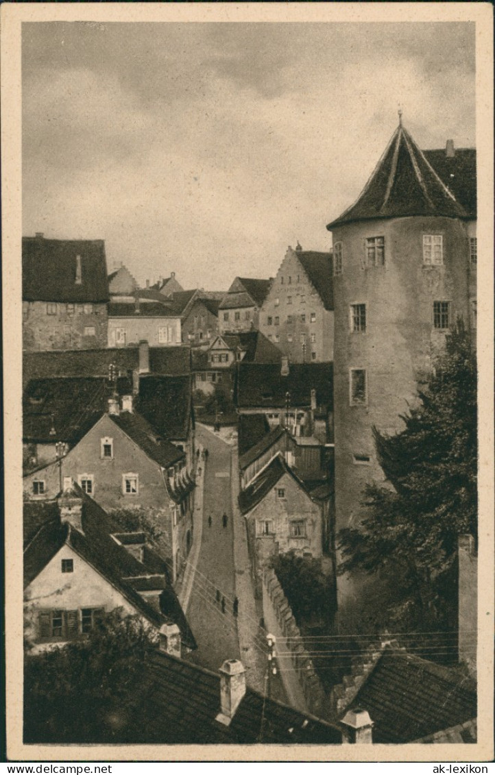 Ansichtskarte Meersburg Häuser Strassen Partie Mittlere Steigstrasse 1923 - Meersburg