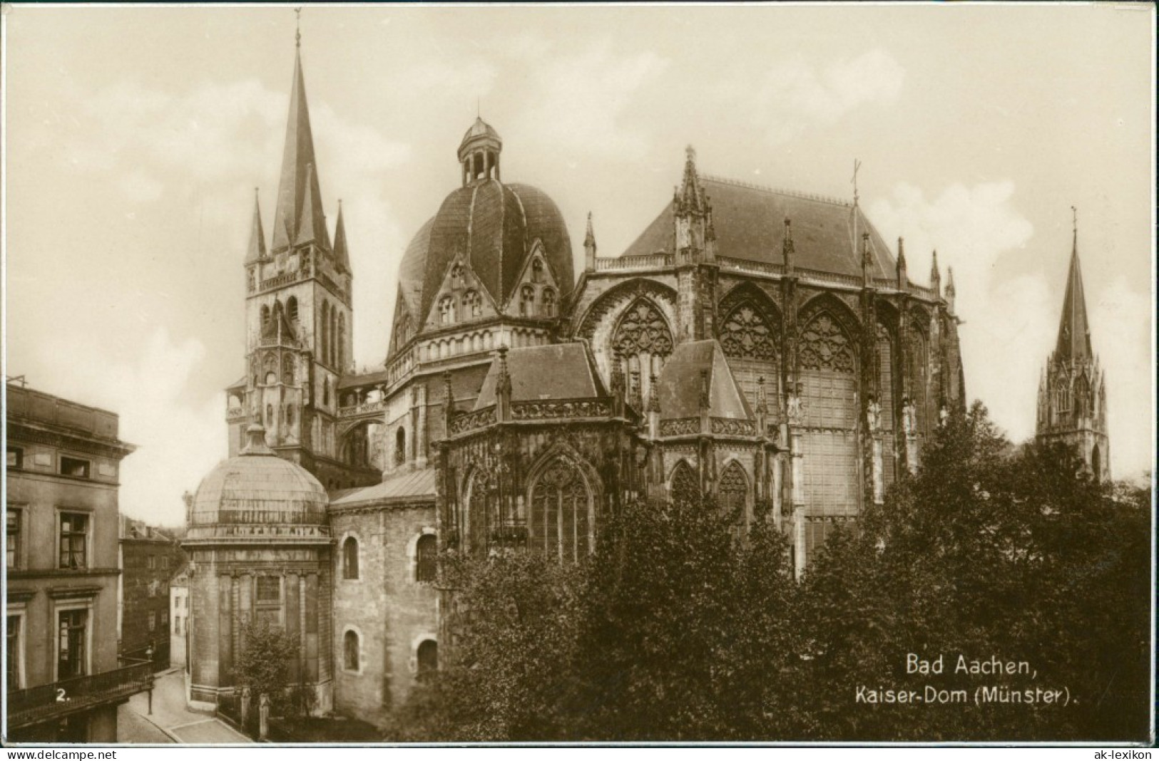 Ansichtskarte Aachen Aachener Dom Münster Bauwerk Kirche 1920 - Aachen