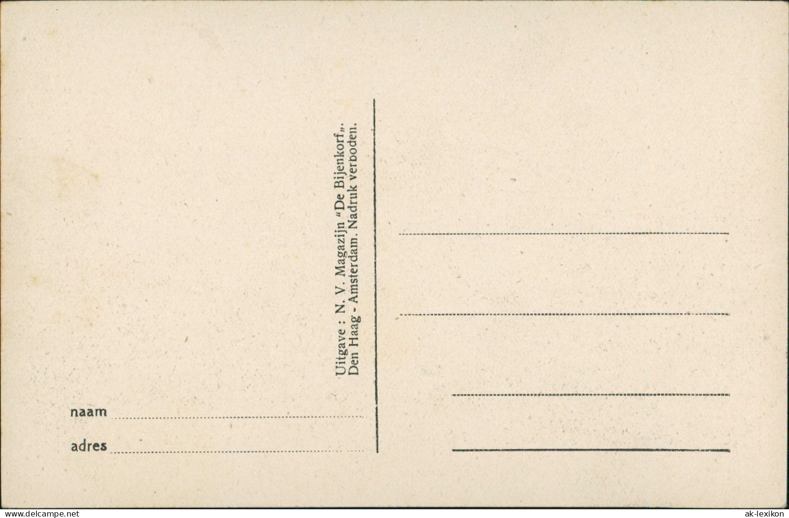 Postkaart Den Haag Den Haag Hofvijver Met Mauritius 1928 - Otros & Sin Clasificación