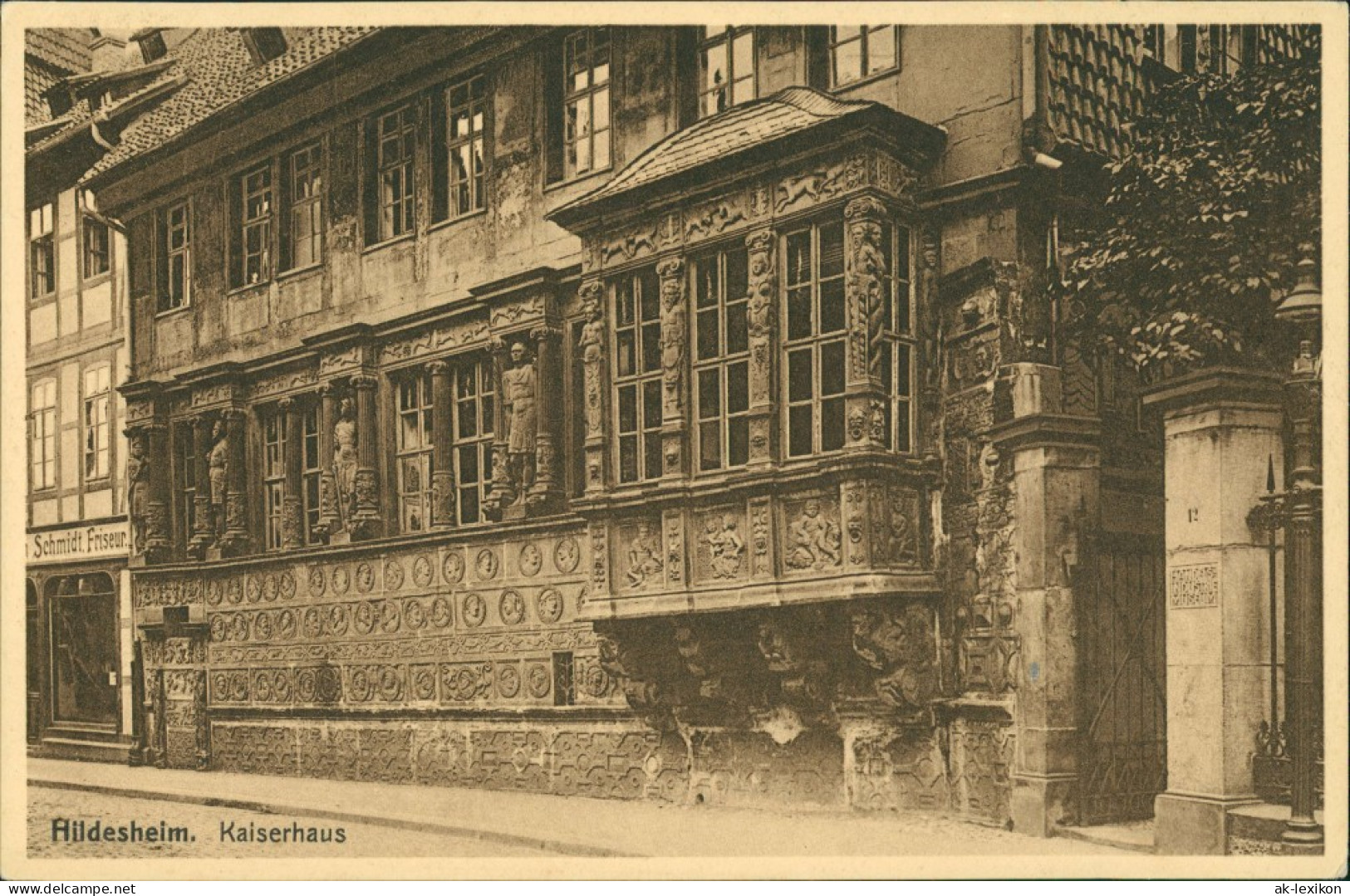 Ansichtskarte Hildesheim Kaiserhaus 1917 - Hildesheim