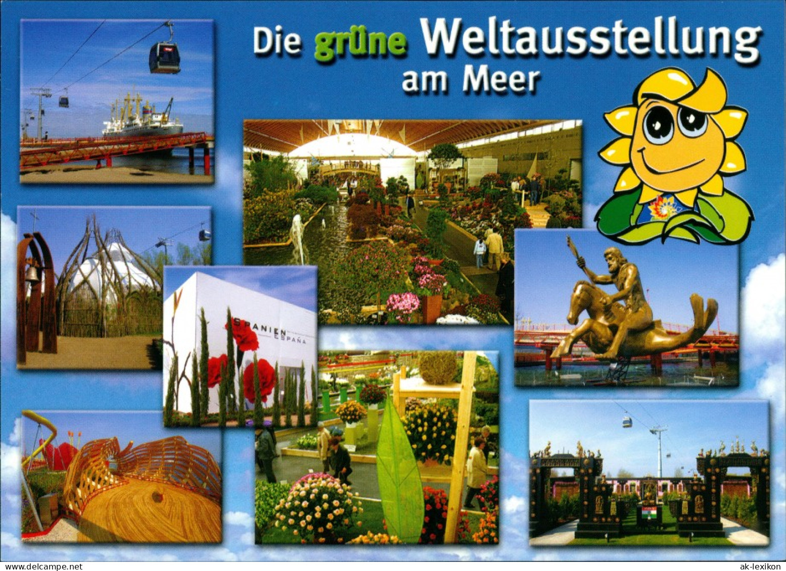 Ansichtskarte Rostock Die Grüne Weltausstellung Am Meer, IGA 2003 - Rostock