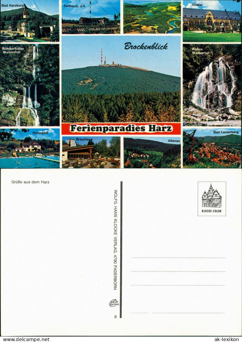 .Niedersachsen Harz Ferienparadies Braunlage, Altenau, Torfhaus  Goslar  1980 - Braunlage