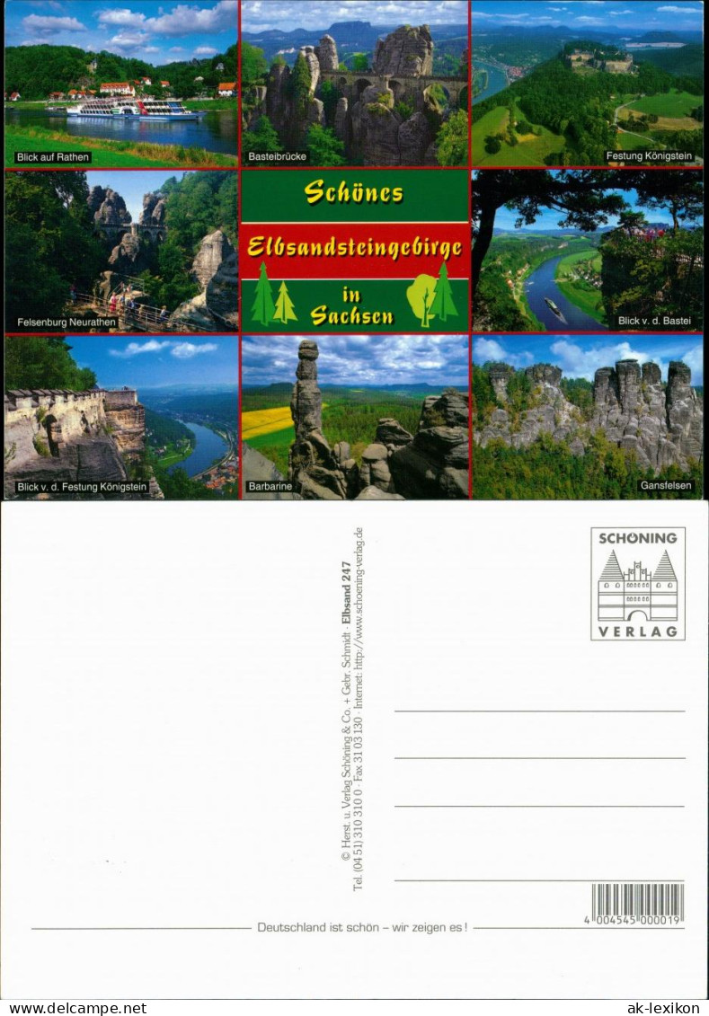 Rathen Elbsandsteingebirge Mit Rathen, Bastei, Königstein, Barbarine Uvm. 2005 - Rathen