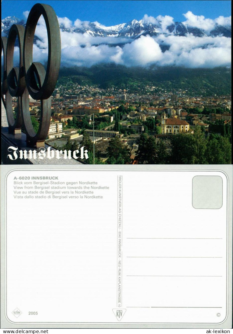 Ansichtskarte Innsbruck Umland-Ansicht Mit Olympia-Ringen 2005 - Innsbruck