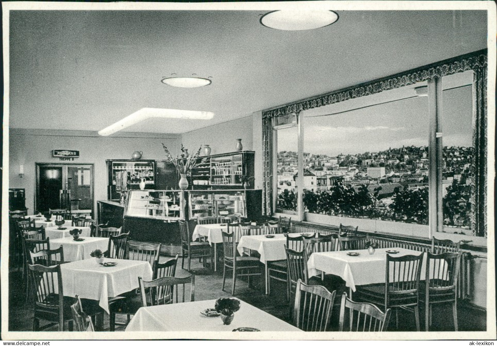Ansichtskarte Stuttgart Königstraße, Kaufhaus Union - Innen 1935 - Stuttgart