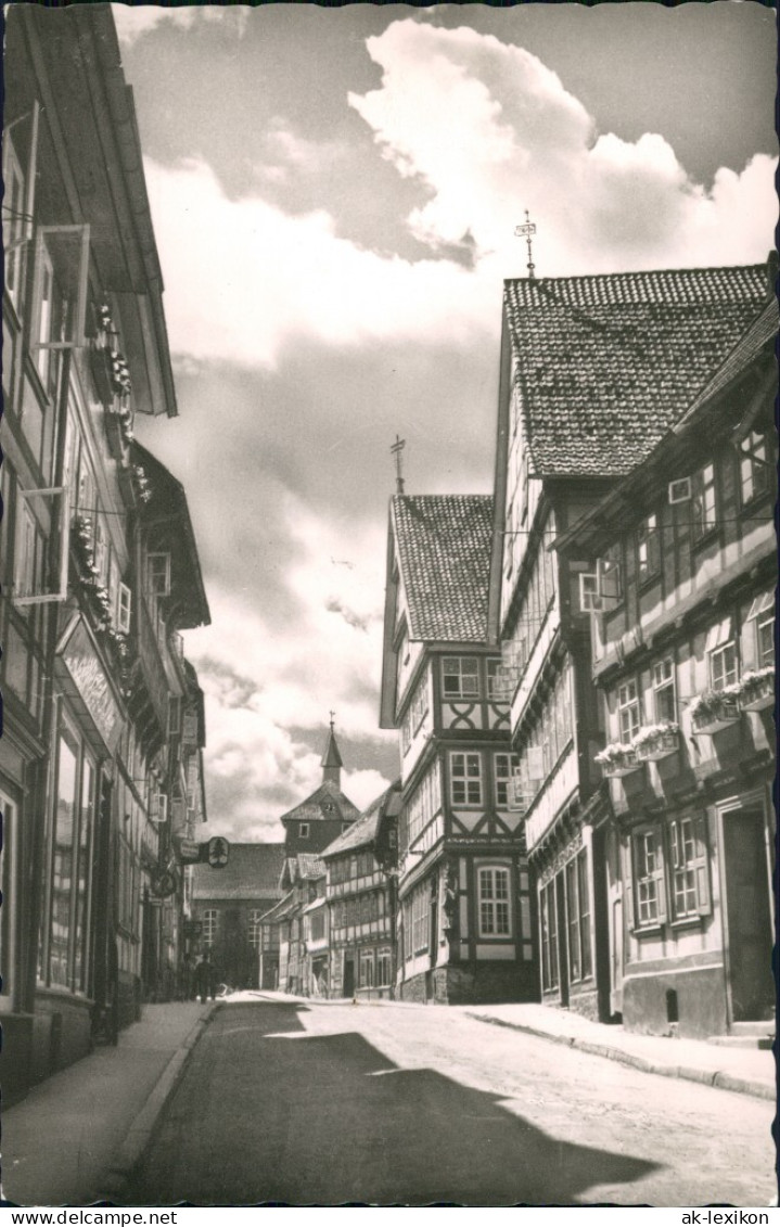 Ansichtskarte Osterode (Harz) Rollberg - Geschäfte 1963 - Osterode