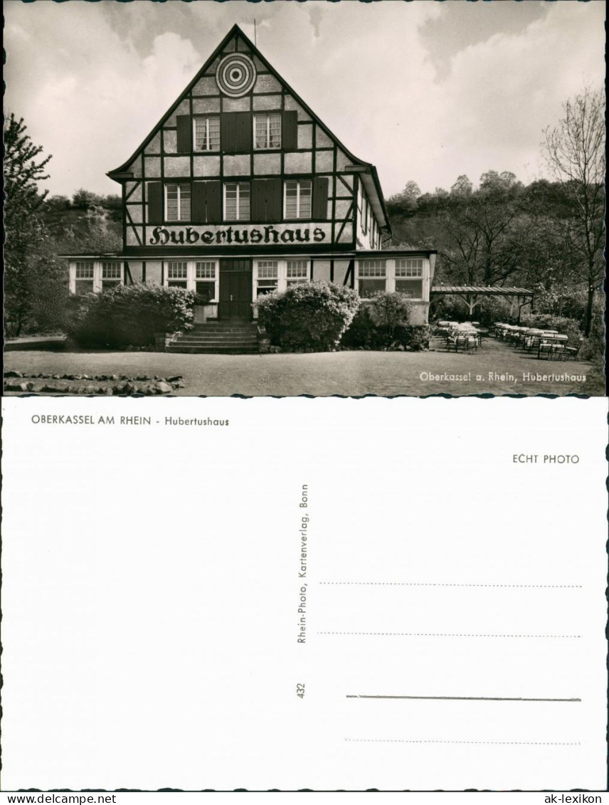 Ansichtskarte Oberkassel-Bonn Hubertushaus 1962 - Bonn