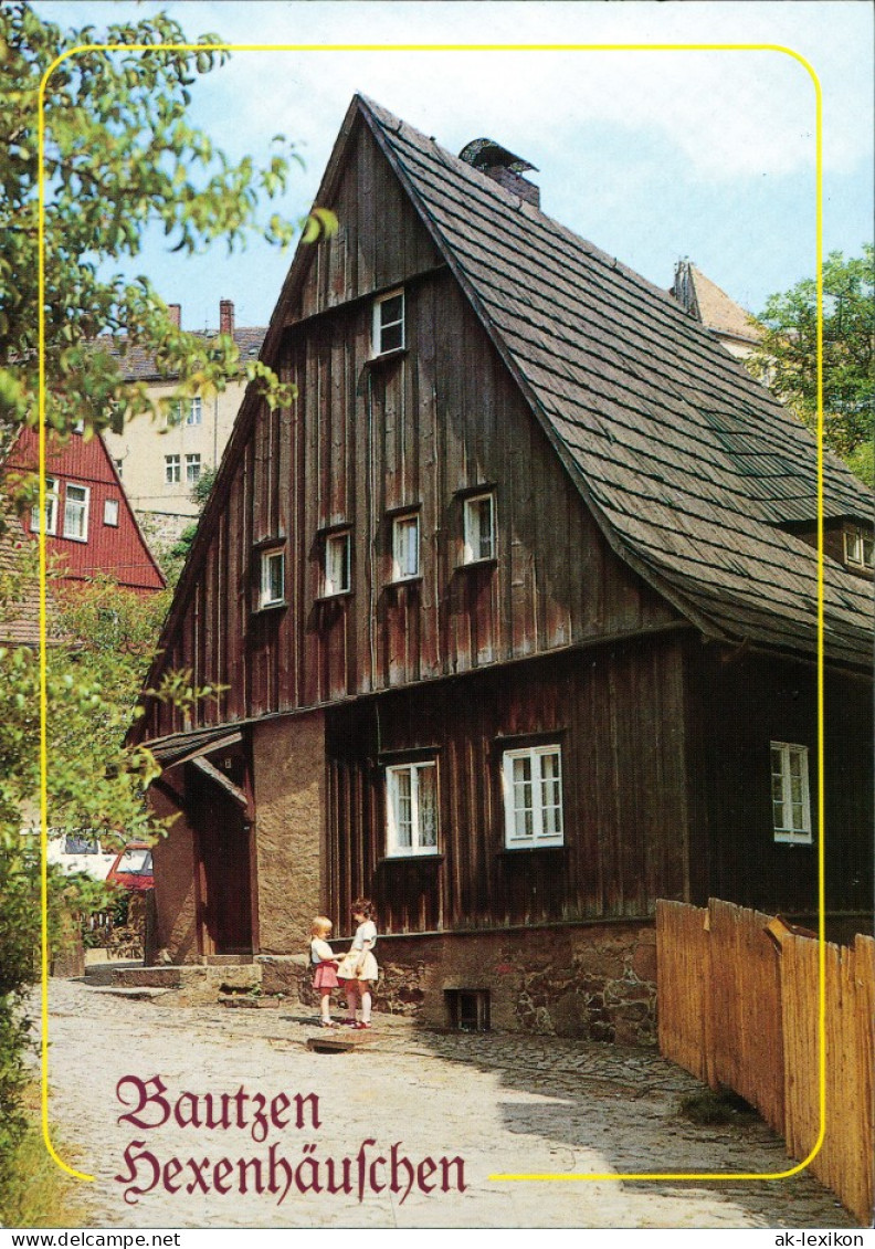 Ansichtskarte Bautzen Budyšin Hexenhäusl 1995 - Bautzen