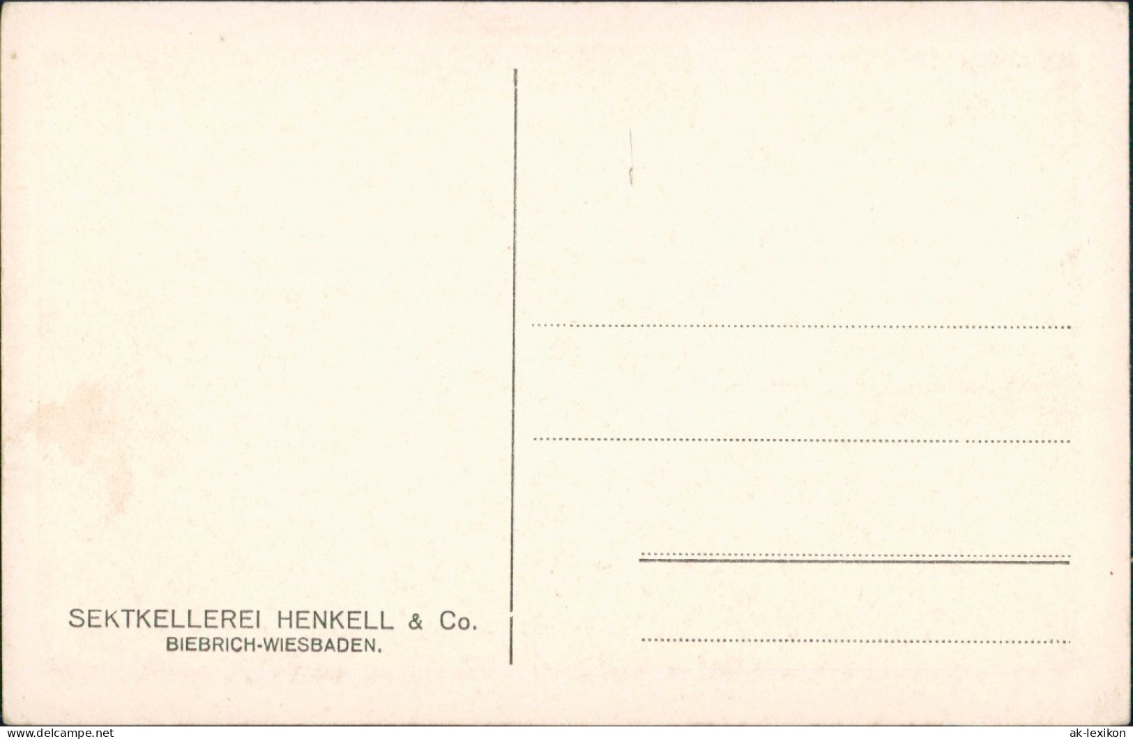 Ansichtskarte Biebrich-Wiesbaden Sektkellerei Henkell Ankunft Der Weine 1927 - Wiesbaden