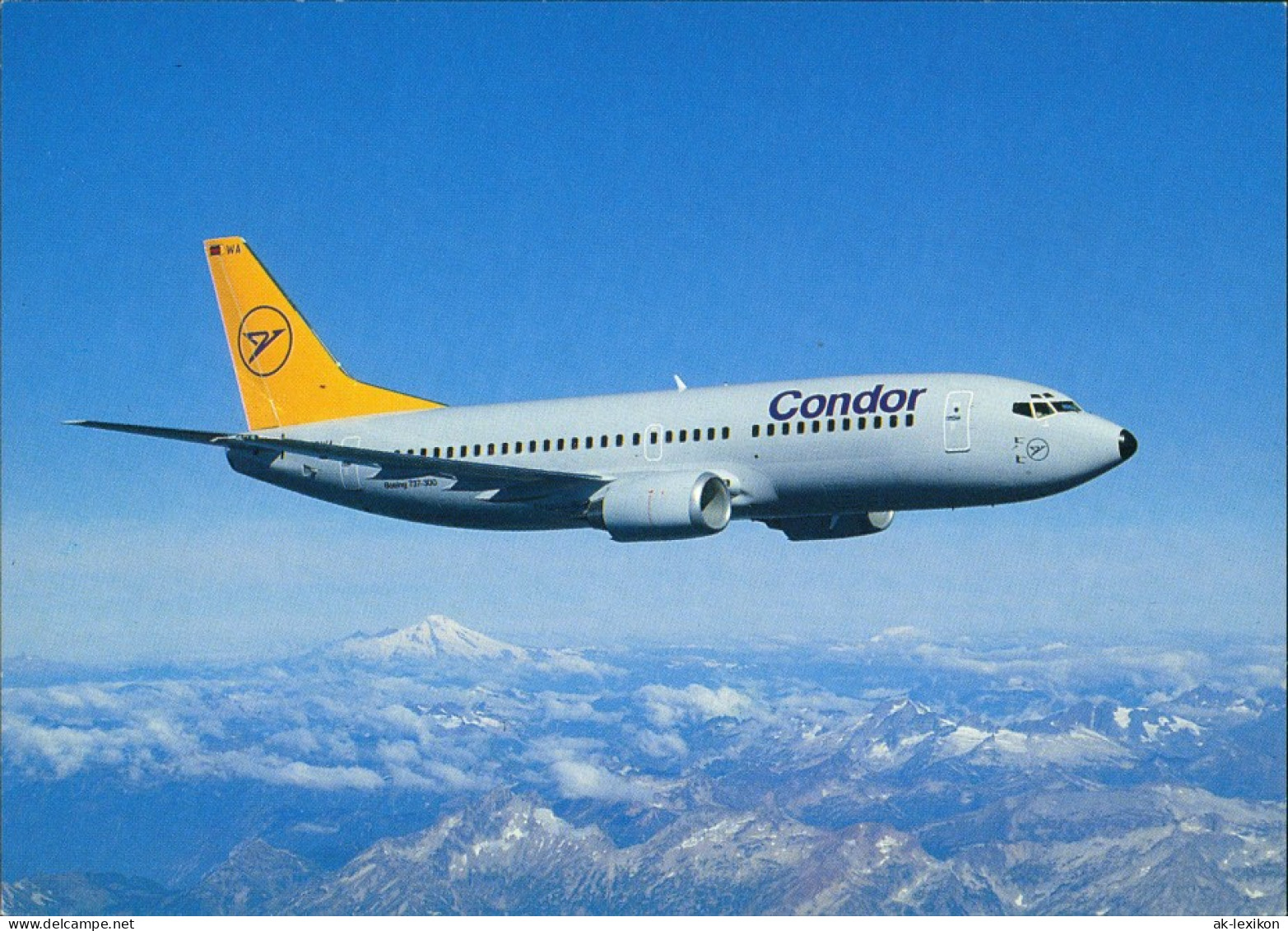 Ansichtskarte  Flugwesen Luftverkehr Flugzeug Condor Boeing 737-300 2000 - 1946-....: Moderne