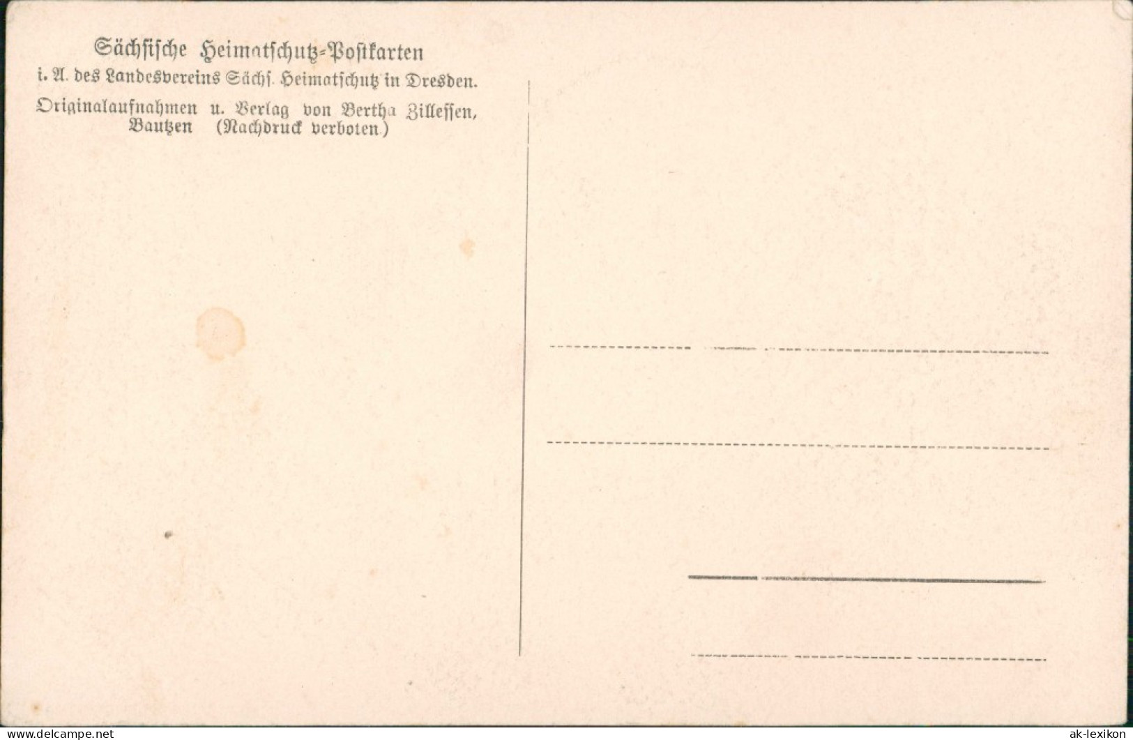 Ansichtskarte Pirna Treppenaufgang - Bürgerhaus 1926 - Pirna