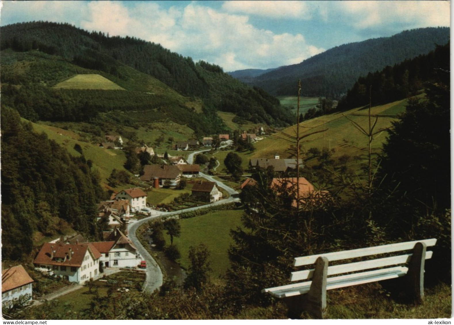 Bad Rippoldsau-Bad Rippoldsau-Schapbach Panorama Wolftal Schwarzwald 1970 - Bad Rippoldsau - Schapbach