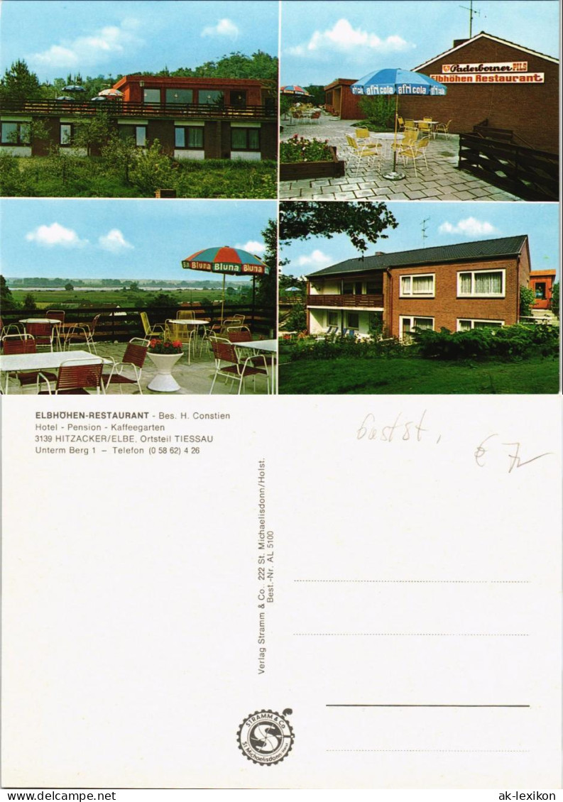Hitzacker (Elbe) Hotel Pension ELBHÖHEN-RESTAURANT - Bes. H. Constien 1980 - Hitzacker