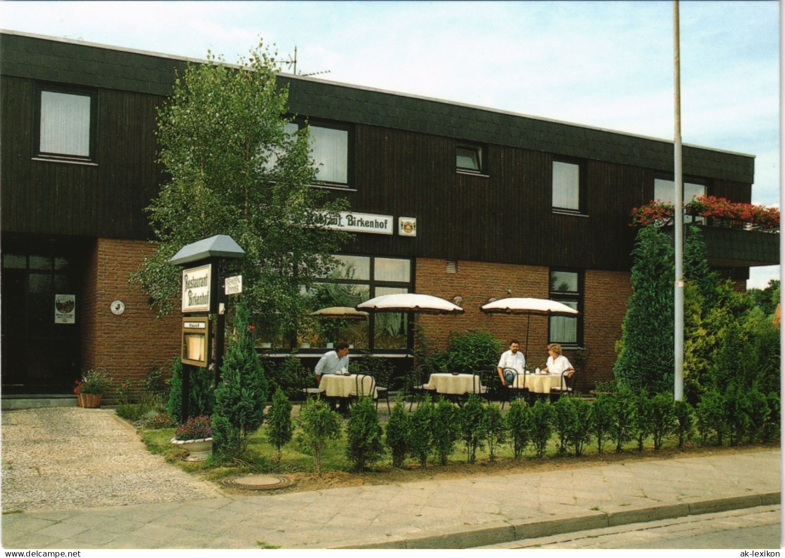 Ansichtskarte Dannenberg (Elbe) Restaurant Birkenhof Marschtorstraße 1980 - Dannenberg